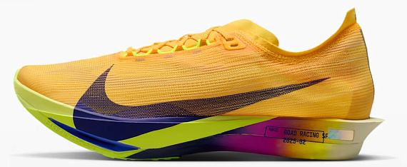 Кроссовки мужские Nike Zoomx Streakfly 2 Citron Pulse/Indigo Burst/Volt Ice/Hyper Violet/Blue Void/A - Фото 2 большая