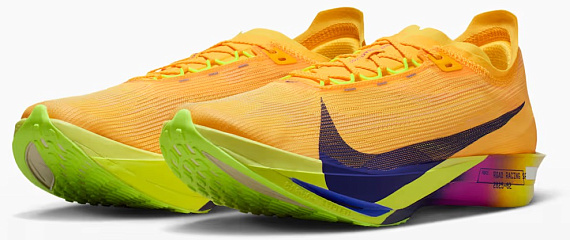 Кроссовки мужские Nike Zoomx Streakfly 2 Citron Pulse/Indigo Burst/Volt Ice/Hyper Violet/Blue Void/A - Фото 6 большая