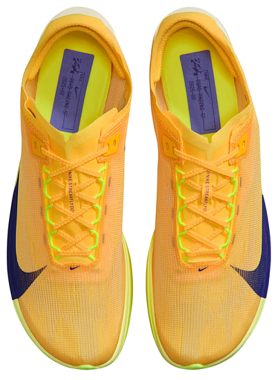 Кроссовки мужские Nike Zoomx Streakfly 2 Citron Pulse/Indigo Burst/Volt Ice/Hyper Violet/Blue Void/A - Фото 4 большая