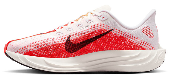 Кроссовки мужские Nike Pegasus Plus White/Black/Bright Crimson/Topaz Gold - Фото 2 большая