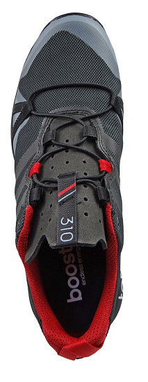 Кроссовки мужские Adidas Terrex Agravic Grey/Black/Red - Фото 2 большая