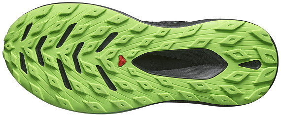 Кроссовки мужские Salomon Glide Max Tr India Ink/Black/Green Gecko - Фото 2 большая