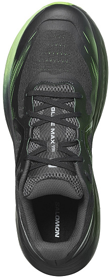 Кроссовки мужские Salomon Glide Max Tr India Ink/Black/Green Gecko - Фото 4 большая