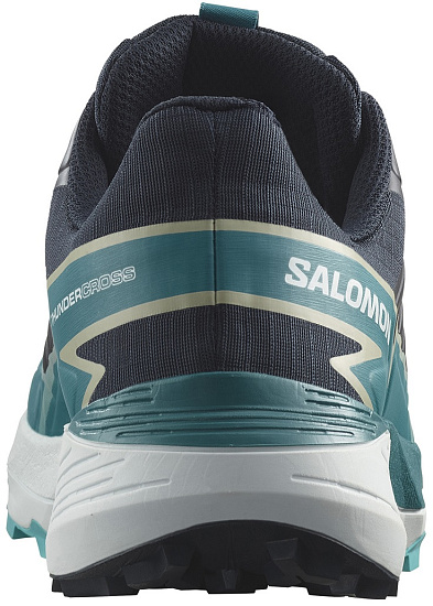 Кроссовки мужские Salomon Thundercross Carbon/Tahitian Tide/Peacock Blue - Фото 3 большая