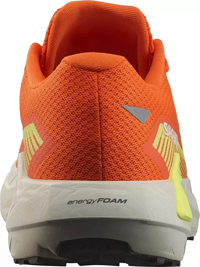 Кроссовки мужские Salomon Drx Defy Grvl Red Orange/Sharp Green/Dawn Blue - Фото 3 большая