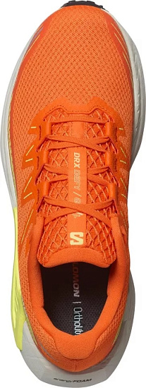 Кроссовки мужские Salomon Drx Defy Grvl Red Orange/Sharp Green/Dawn Blue - Фото 4 большая