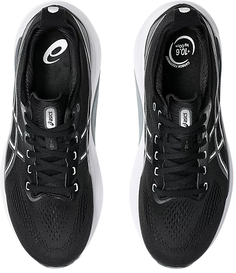 Кроссовки мужские ASICS Gel-Kayano 31 Black/White - Фото 4 большая
