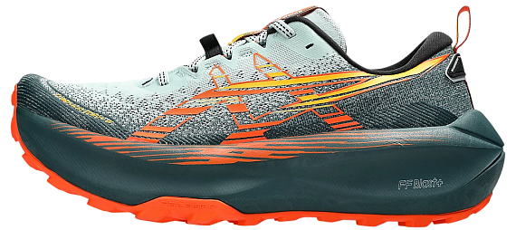 Кроссовки мужские ASICS Trabuco Max 4 Cold Moss/Nova Orange - Фото 2 большая