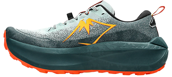 Кроссовки мужские ASICS Trabuco Max 4 Cold Moss/Nova Orange - Фото 6 большая
