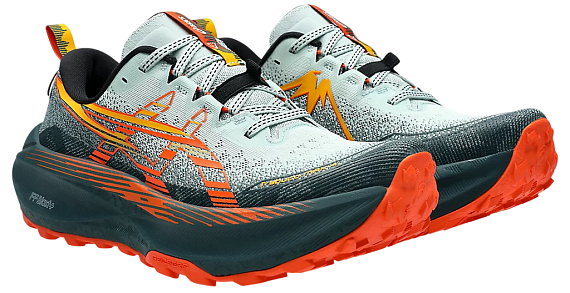 Кроссовки мужские ASICS Trabuco Max 4 Cold Moss/Nova Orange - Фото 8 большая