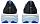 Кроссовки мужские ASICS Novablast 5 Black/White - Фото 5 малая