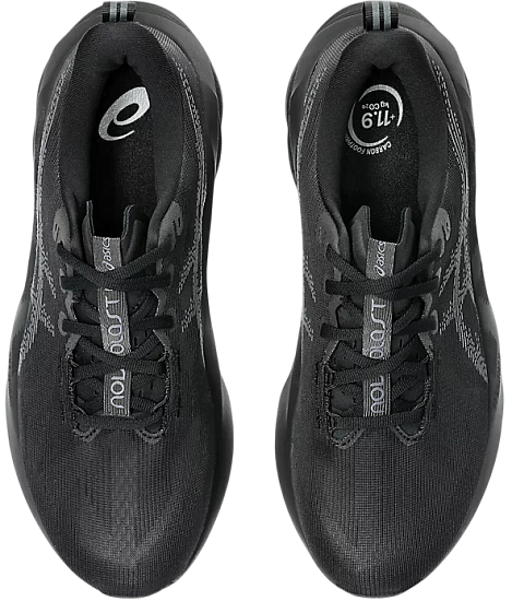 Кроссовки мужские ASICS Novablast 5 Black/Carrier Grey - Фото 4 большая