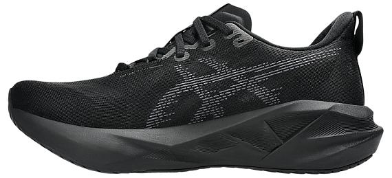 Кроссовки мужские ASICS Novablast 5 Black/Carrier Grey - Фото 6 большая