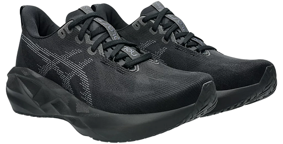 Кроссовки мужские ASICS Novablast 5 Black/Carrier Grey - Фото 8 большая