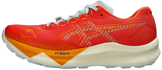 Кроссовки мужские ASICS Fujispeed 3 Nova Orange/Pure Aqua - Фото 2 большая