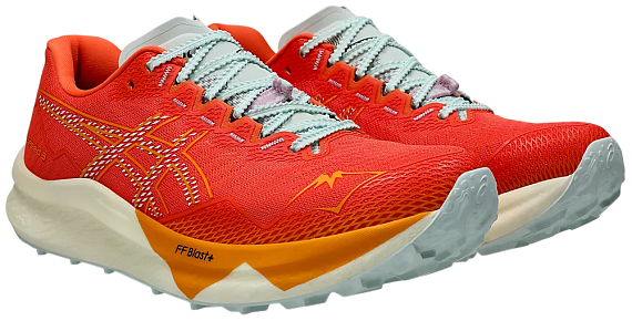 Кроссовки мужские ASICS Fujispeed 3 Nova Orange/Pure Aqua - Фото 8 большая