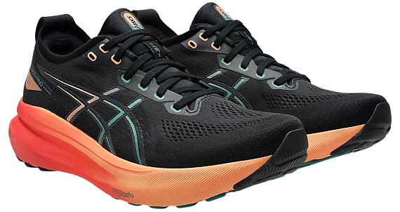 Кроссовки мужские ASICS Gel-Kayano 31 Black/Rainy Lake - Фото 6 большая