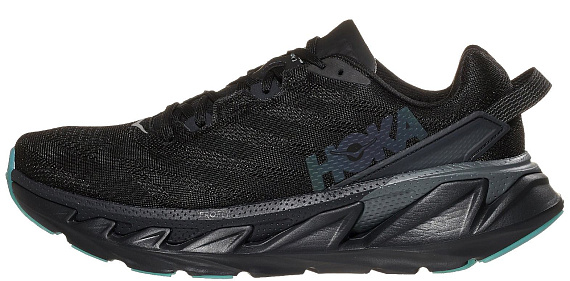 Кроссовки мужские Hoka Elevon 2 Black/Dark Shadow - Фото 7 большая
