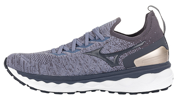 Кроссовки мужские Mizuno Wave Sky Neo Сер/Чер/Зол - Фото 6 большая