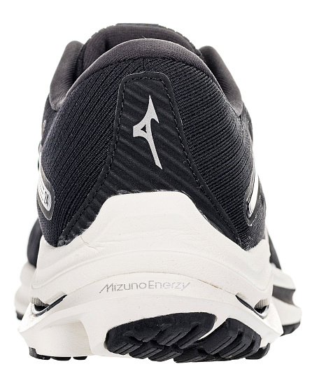 Кроссовки мужские Mizuno Wave Rider 24 Чер/Чернильн/Бел - Фото 4 большая