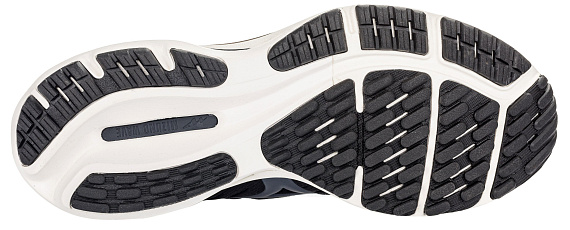 Кроссовки мужские Mizuno Wave Rider 24 Чер/Чернильн/Бел - Фото 5 большая