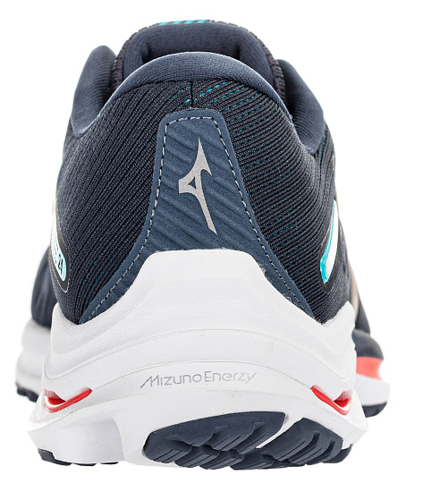 Кроссовки мужские Mizuno Wave Rider 24 Чернильн/Зол/Гол - Фото 4 большая
