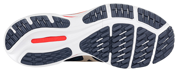 Кроссовки мужские Mizuno Wave Rider 24 Чернильн/Зол/Гол - Фото 5 большая