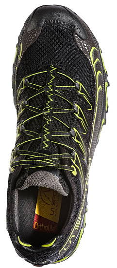 Кроссовки мужские La Sportiva Ultra Raptor Black/Apple Green - Фото 3 большая