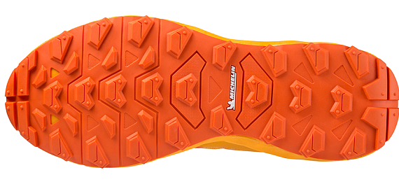 Кроссовки мужские Mizuno Wave Daichi 7 Gtx Zinnia/Tigerlily/Black - Фото 5 большая