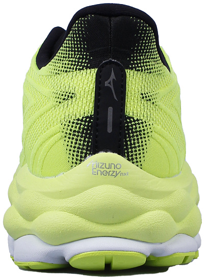Кроссовки мужские Mizuno Wave Sky 8 Mizuno Neo Lime/Black/White - Фото 3 большая