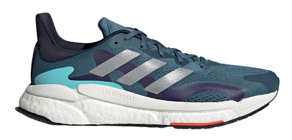 Кроссовки мужские Adidas Solar Boost 3 M Orbit Indigo/Silver Met./Sonic Ink - Фото 1 большая