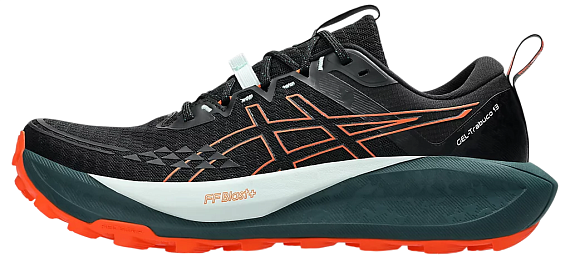Кроссовки мужские ASICS Gel-Trabuco 13 Black/Nova Orange - Фото 2 большая