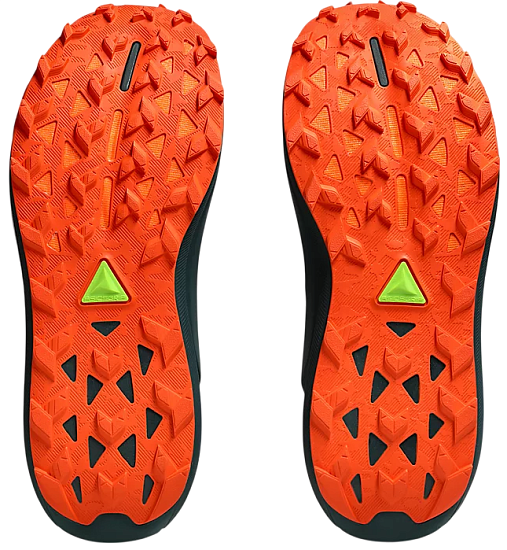 Кроссовки мужские ASICS Gel-Trabuco 13 Black/Nova Orange - Фото 3 большая