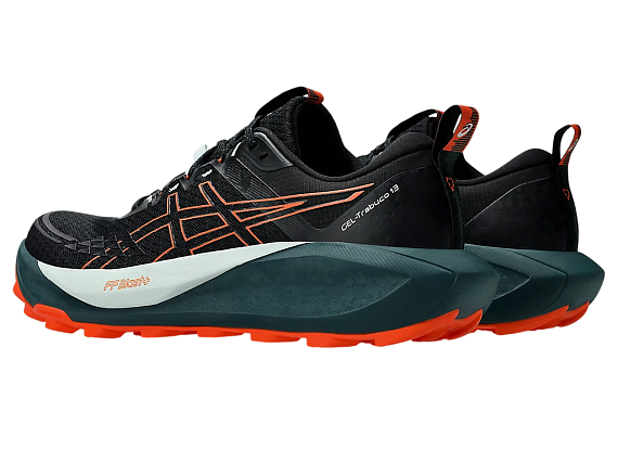 Кроссовки мужские ASICS Gel-Trabuco 13 Black/Nova Orange - Фото 6 большая