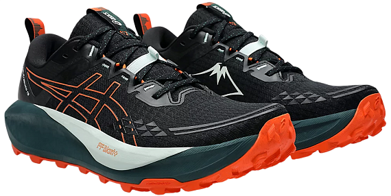 Кроссовки мужские ASICS Gel-Trabuco 13 Black/Nova Orange - Фото 7 большая