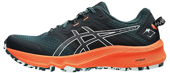 Кроссовки мужские ASICS Trabuco Terra 2 Saxon Green/Pure Aqua - Фото 2 большая