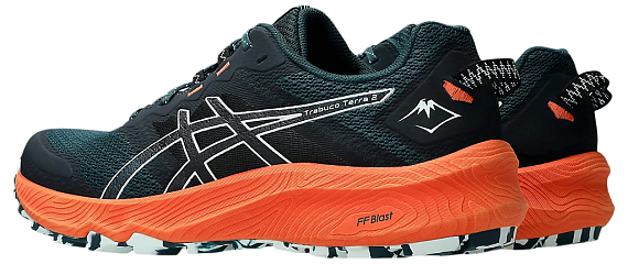 Кроссовки мужские ASICS Trabuco Terra 2 Saxon Green/Pure Aqua - Фото 7 большая