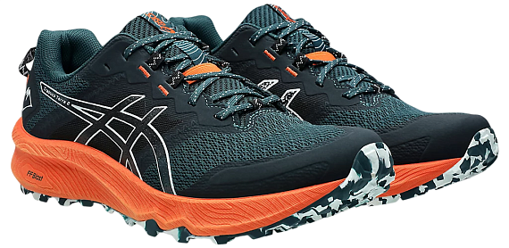 Кроссовки мужские ASICS Trabuco Terra 2 Saxon Green/Pure Aqua - Фото 8 большая