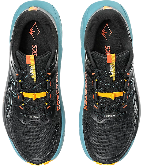 Кроссовки мужские ASICS Gel-Trabuco 13 Gtx Black/Atlantis Blue - Фото 4 большая