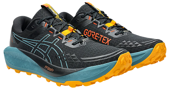 Кроссовки мужские ASICS Gel-Trabuco 13 Gtx Black/Atlantis Blue - Фото 8 большая