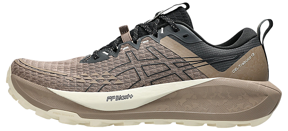 Кроссовки мужские ASICS Gel-Trabuco 13 Taupe Grey/Black - Фото 2 большая