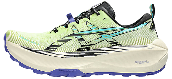 Кроссовки мужские ASICS Trabuco Max 4 Lime Green/Black - Фото 2 большая