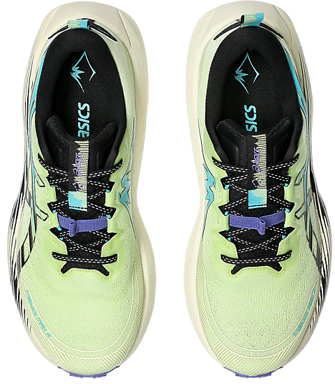 Кроссовки мужские ASICS Trabuco Max 4 Lime Green/Black - Фото 4 большая
