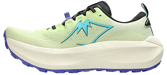 Кроссовки мужские ASICS Trabuco Max 4 Lime Green/Black - Фото 6 большая