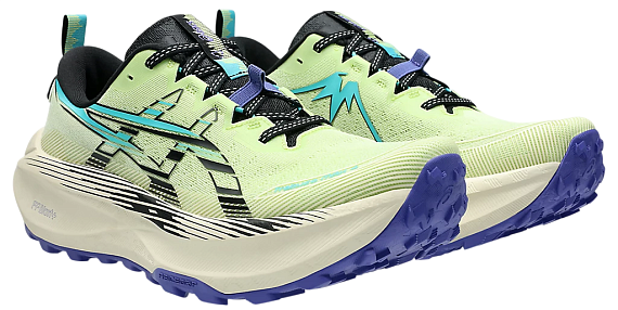 Кроссовки мужские ASICS Trabuco Max 4 Lime Green/Black - Фото 8 большая