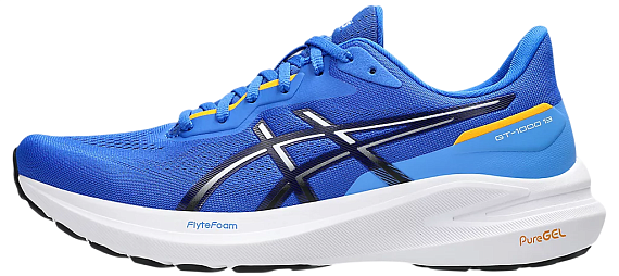 Кроссовки мужские ASICS Gt-1000 13 Illusion Blue/White - Фото 2 большая