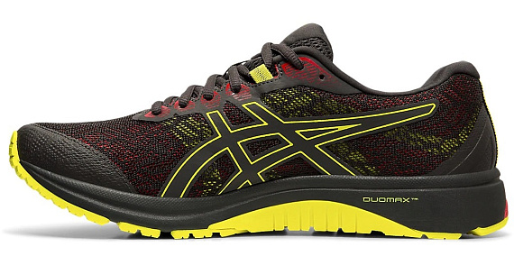 Кроссовки мужские ASICS GT-1000 8 GTX Graphite Grey/Sour Yuzu - Фото 6 большая