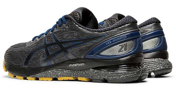 Кроссовки мужские ASICS Gel-Nimbus 21 Winterized Graphite Grey/Black - Фото 6 большая