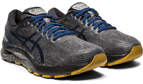 Кроссовки мужские ASICS Gel-Nimbus 21 Winterized Graphite Grey/Black - Фото 7 большая