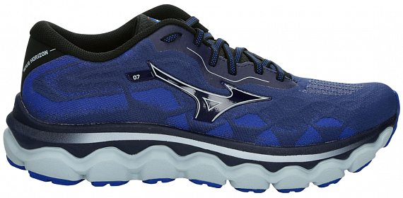 Кроссовки мужские Mizuno Wave Horizon 7 Estate Blue/Plein Air/Mugen Bl - Фото 1 большая